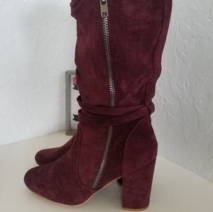 Burgundy Boots